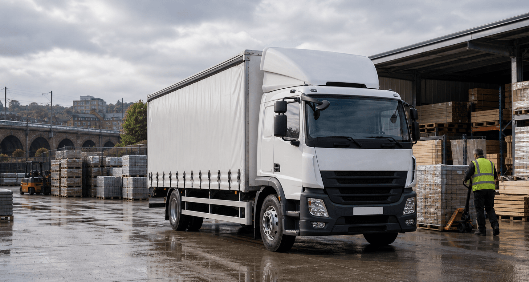 Self-drive truck available for heavier transport in Stockport