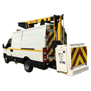12.5 metre cherry picker vehicle hire in Stockport
