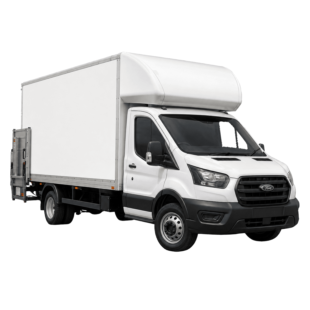 Luton box van with tail lift for moves in Stockport